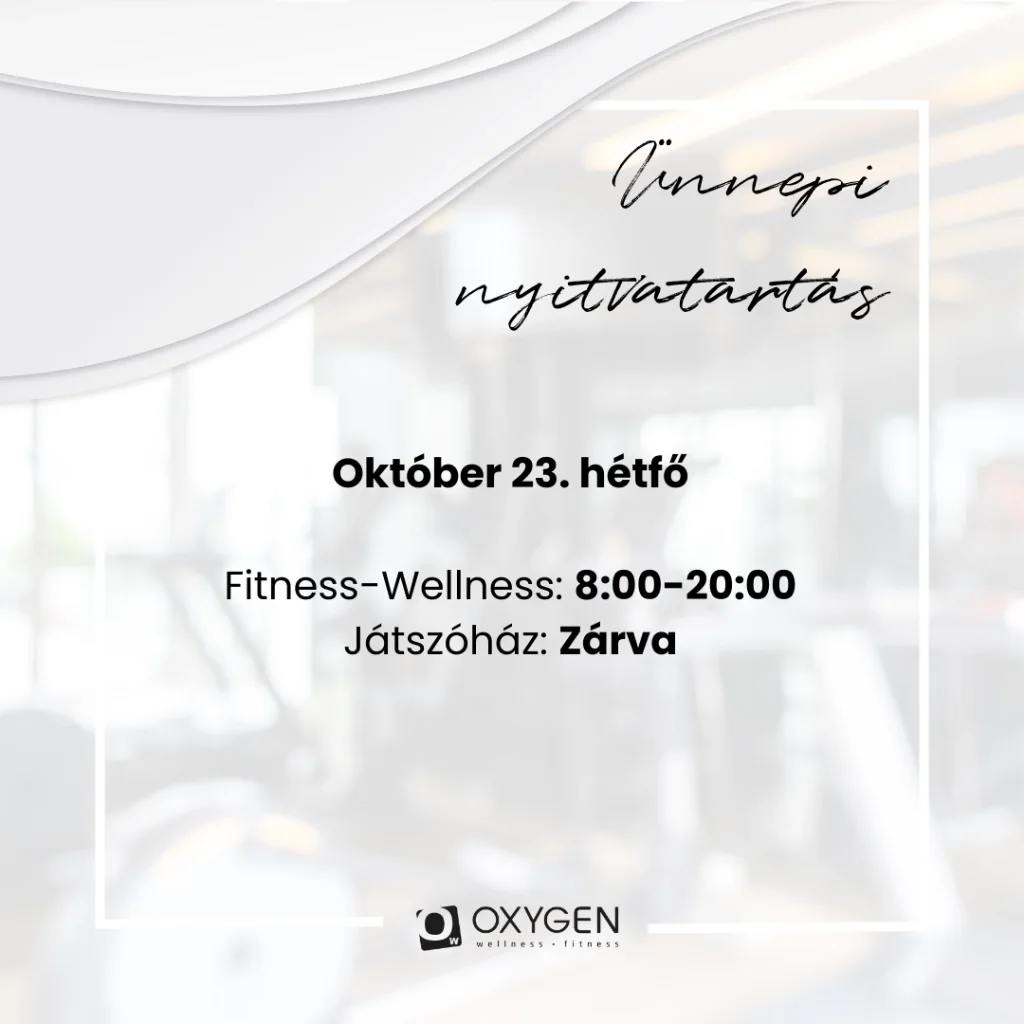 Ünnepi nyitvatartás